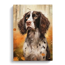 English Springer Spaniel Digital No.2 Canvas Wall Art Print Framed Picture Decor