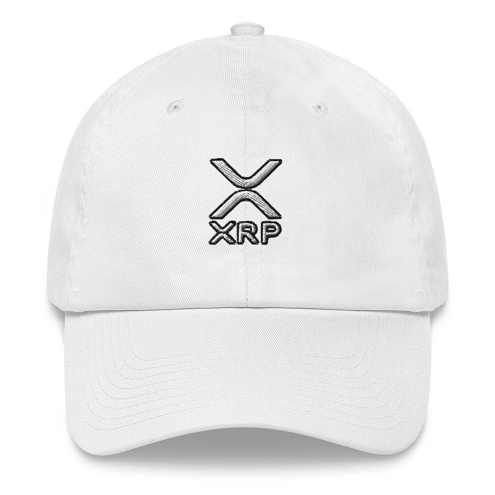 Ripple XRP Adjustable Baseball Cap Crypto Trader Gift Embroidery Dad Hat
