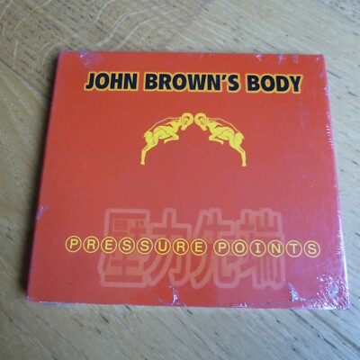 John Brown's Body Pressure Points CD Album New Sealed Free UK P+P Digipack