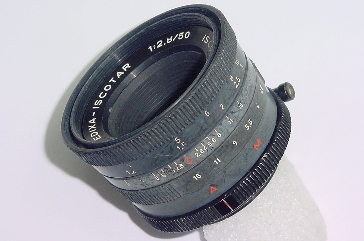 EDIXA ISCOTAR 50mm F2.8 ISCO GOTTINGEN M42 Screw Mount