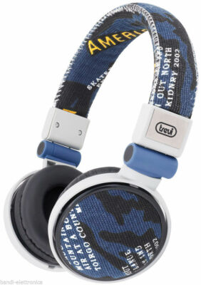 Mini Kopfhörer Stereo Hi Tech Trevi Dj 624 Denim