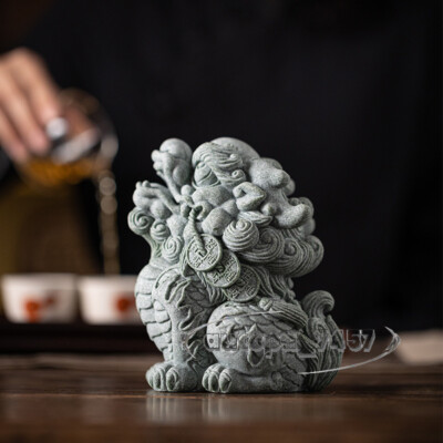 コンスタンティン　1/6カスタムヘッド　Sculptor.luo彫刻 Kylin Mold Chinese Qi Lin Concrete Cement Resin Mould Feng Shui