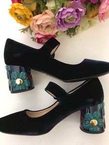 prada velvet pumps