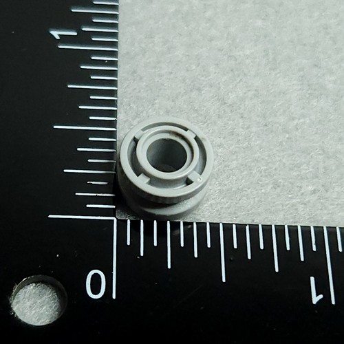 LEGO Part 42610 Wheel 11mm D x 8mm with Center Groove Light Bluish Gray x4 - Picture 2 of 6