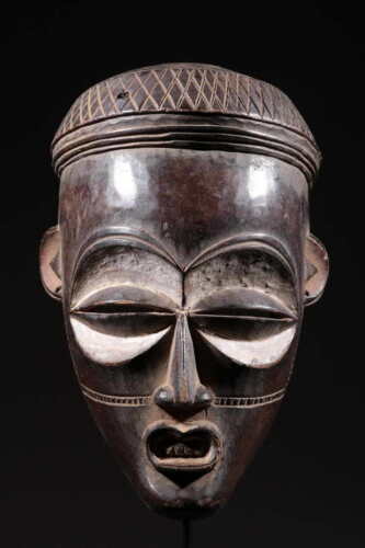 art africain Masque Tchokwé 508 - Foto 1 di 8