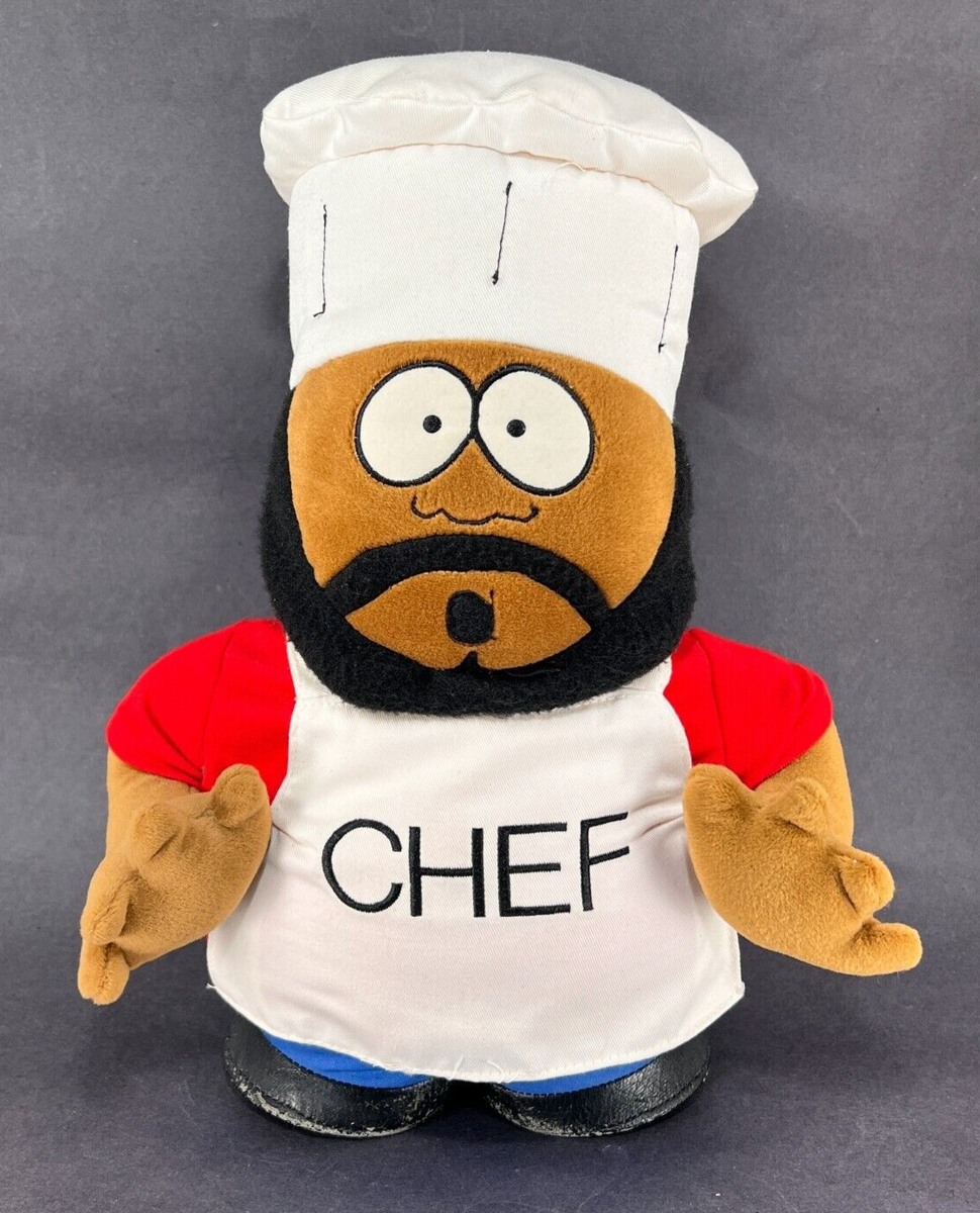 Vtg Chef Jerome South Park Plush 14