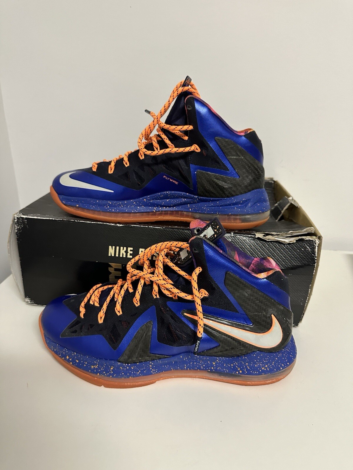 Size 10.5 - Nike LeBron 10 P.S Elite Superhero 2013