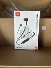 New Jbl By Harman Tune 110bt Wireless Pure Bass Zero Cables Bluetooth Black 6hrs
