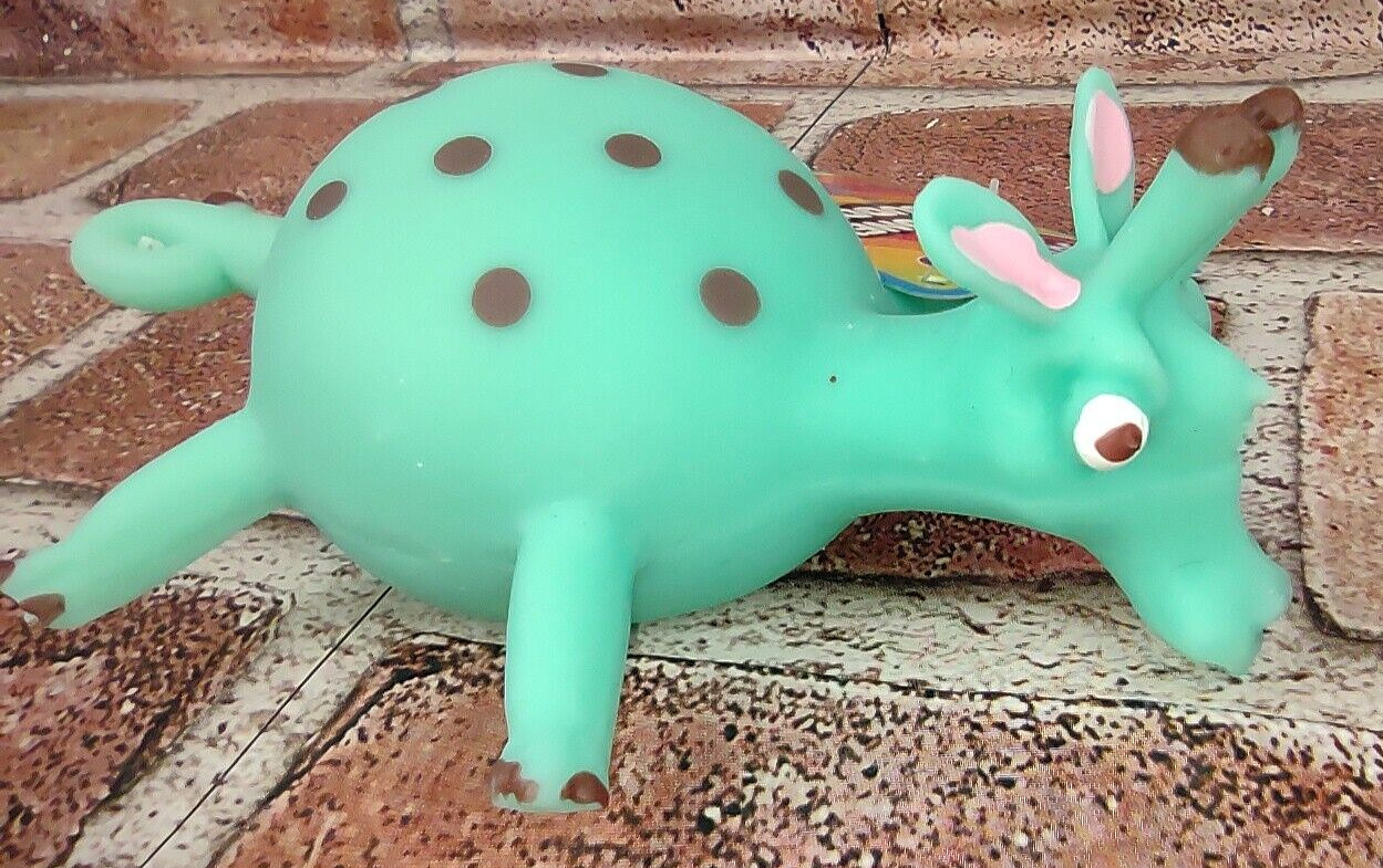 Fat Giraffe Ja-Ru Stretchy Toy Figure Squishy Animal Stretchable Squish Squeeze