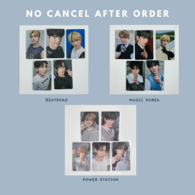 TXT THE STAR CHAPTER: SANCTUARY LUCKYDRAW ROUND 2 PHOTOCARD