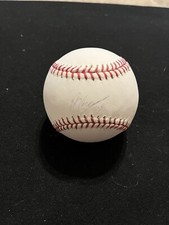 ARODYS VIZCAINO BRAVES SIGNED AUTO/AUTOGRAPH BASEBALL ONYX AUTHENTIC