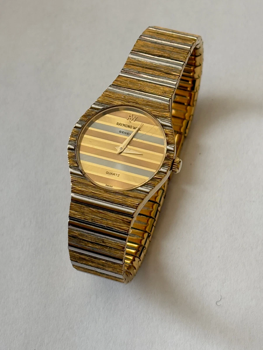 雷蒙威镀金表带腕表| eBay