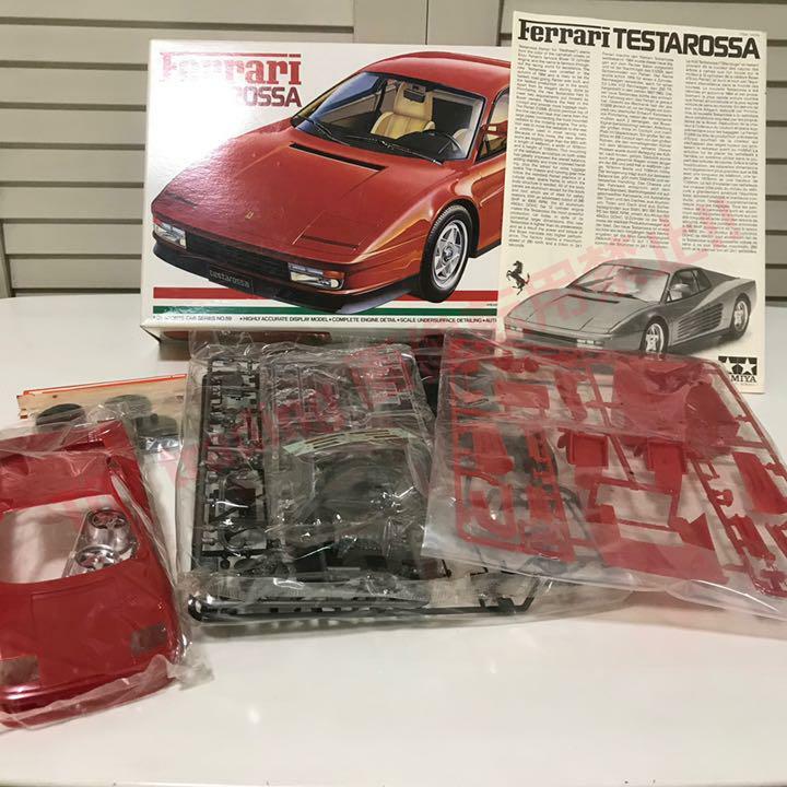 Rare kit Tamiya 1/24 Sports car series No.59 Ferrari Testarossa