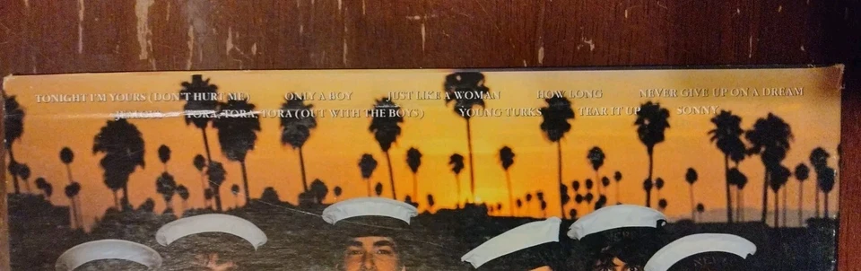 Lot Of 4 Vinyl records. Classic rock & pop. Beach Boys, Rod Stewart, Melanie - Image 4 of 4