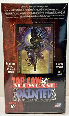 1997 Top Cow Showcase: The Painted Cow Trading Card Box Comic