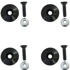 Black Body Washers bolts IMCA Sport Mod  Roof UMP 4pk Modified Late Model gokart