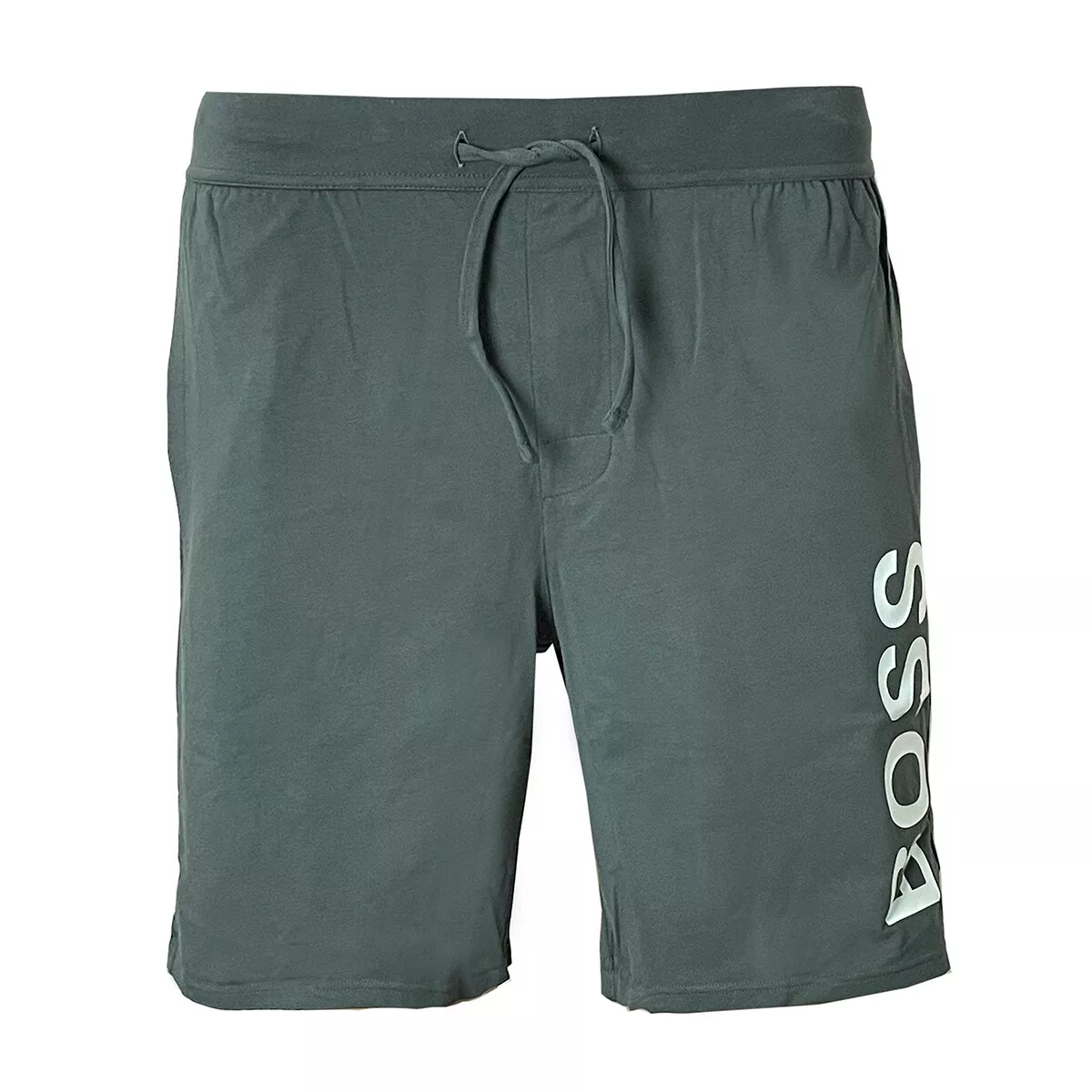 Hugo boss green shorts cheap