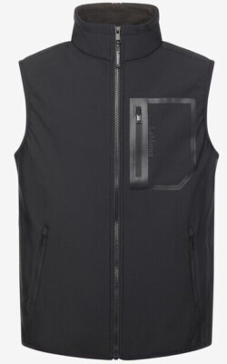 LeMieux Elite Weste Herren kurz ärmellos Mantel wind-/wasserabweisend schwarz XS-XXL