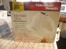 Hamilton Beach 62680 200 Watts MIX MATE ULTRA Hand Mixer NIB QUICK BURST BUTTON