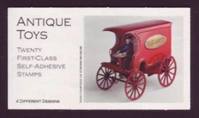 #BK291 ANTIQUE TOYS BOOKLET. F-VF NH.