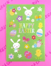 American Greetings Happy Easter Bunnies  Chicks Sticker Sheet