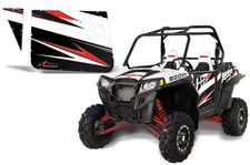AMR Racing UTV Door Graphics Wrap for Polaris RZR 800/900 Mod Quad Doors (2) WTL