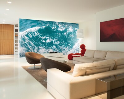 3D Blue Ocean E2552 Wallpaper Mural Paper Wall Print Indoor Murals CA Honey