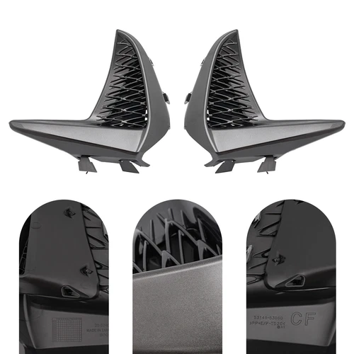 2X Front Bumper Grille Fog Light Cover For Lexus 16-17 IS200t 17-20 IS300 IS350 - Bild 4 von 17