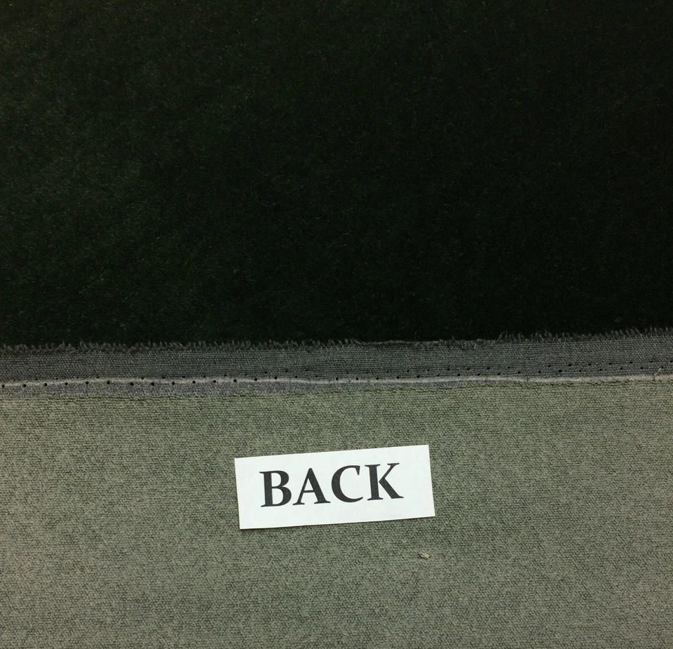 KRAVET MOHAIR EMERALD GREEN WOOL VELVET CUSHION DRAPERY FABRIC BY YARD 28" WIDE - Image 2 of 3