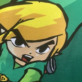 Nintendo Legend of Zelda T Shirt XXL Link Sword Video Game Snes Green Nes