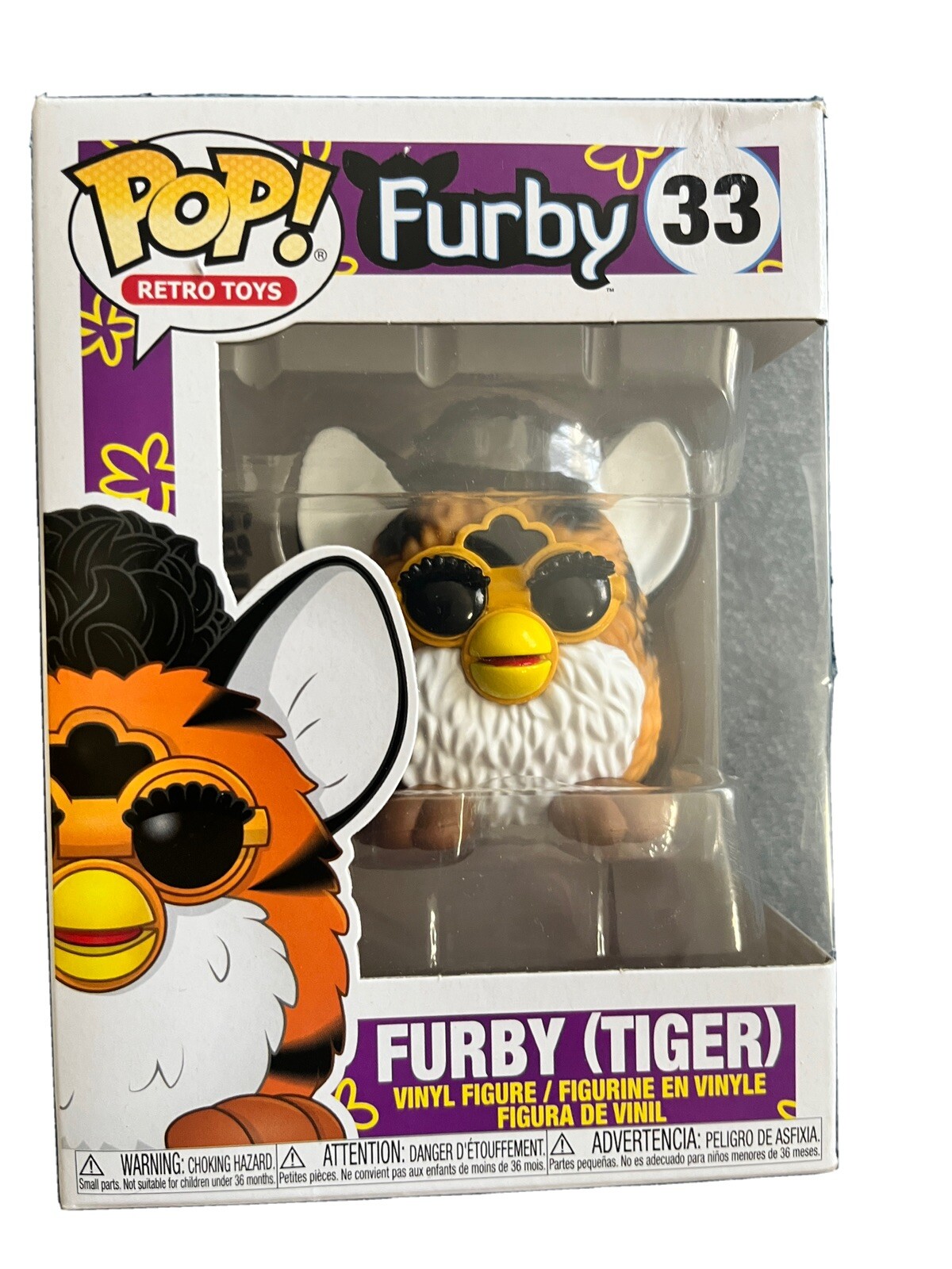 ¡Funko Pop! Juguetes Retro Furby #33 Furby (Tigre) Como Nuevo
