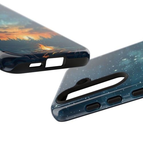 Camp Bonfire Sunset Night - Phone Ink Cover Case for iPhone, Galaxy, Pixel - 第 208/281 張圖片