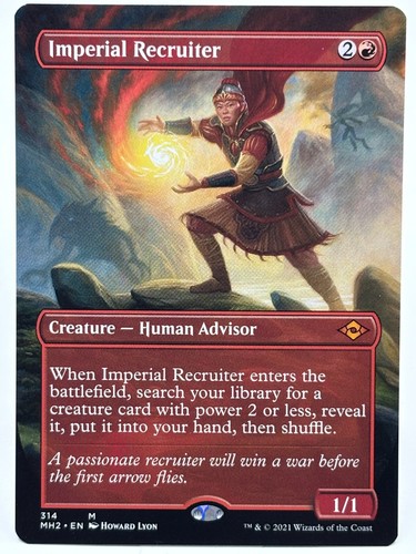 Imperial Recruiter (Borderless) -Foil Near Mint MTG Modern