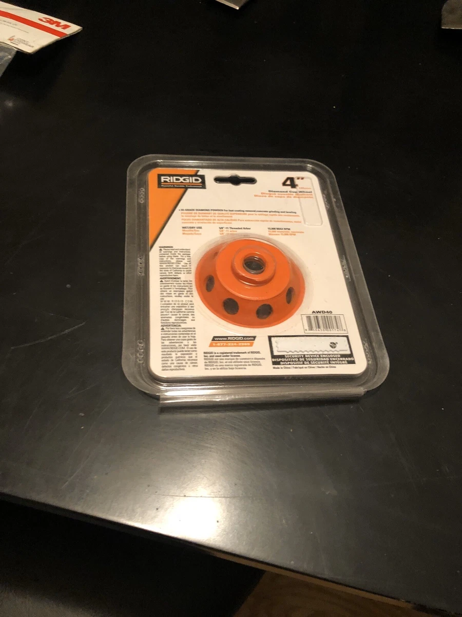 Ridgid TAW5018P1 5 18Segments Concrete Grinding Diamond, 41 OFF