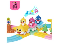 Pinkfong Baby Shark Rail Train Play Set Kid Toy Creativity Developmental Game