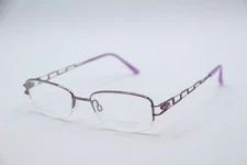 NEW CHARMANT CH 10818 PU PURPLE AUTHENTIC EYEGLASSES 51-18