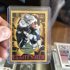 1996 Pacific Invincible - Smash-Mouth Emmitt Smith #SM46
