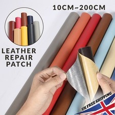 Self Adhesive Leather Repair Tape Patch Sofa Car Seat DIY Fix Kit UK