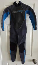 O'NEILL Wetsuit Reactor Full Length 3802 Youth Size 8 Blue/Black 3/2 mm