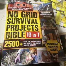 No Grid Survival Project Bible 13 in1: 2500+ Days of Re... by Outdoor, Iron Root