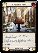 Gorganian Tome - CRU181 - Crucible of War - NM - 1st Edition Normal