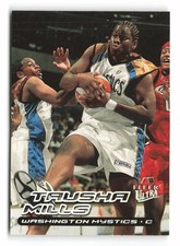 2000 Ultra WNBA #122 Tausha Mills Rookie Washington Mystics RC