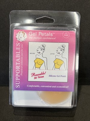 Braza Silicone Gel Petals - Brand New Floral Supportables for Fashion Confidence