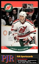 Laurie Boschman 1990-91 Pro Set #476 New Jersey Devils