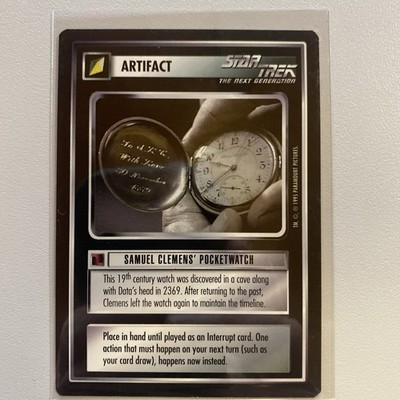 Star Trek CCG - Alternate Universe - Samuel Clemen's Pocketwatch (Artifact)
