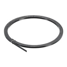 Plastic Binding Purfling Strip 1650x2x0.5mm for Guitar Black