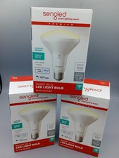 3x Sengled Smart Bulbs, WiFi Smart Flood Lights, SOFT WHITE BR30 Smart LED Bulb