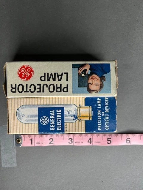 GE DAK 500W 120V PROYECCIÓN PROYECTOR BOMBILLA 2-Pack-NUEVO STOCK ANTIGUO Foto 3 de 3