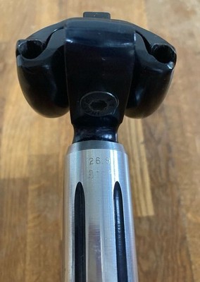 Immediate decision Rare At that time l3ttt three tee vintage seat post 26.8