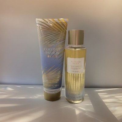 Victoria s Secret Coconut Passion Bliss Body Lotion and Body Mist Spray Set